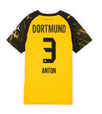 Borussia Dortmund Waldemar Anton #3 Hemmatröja Dam 2025-26 Kortärmad